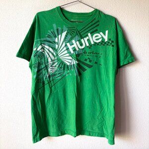 Hurley Men's Large Tee Shirt y2k 2000s Vintage
